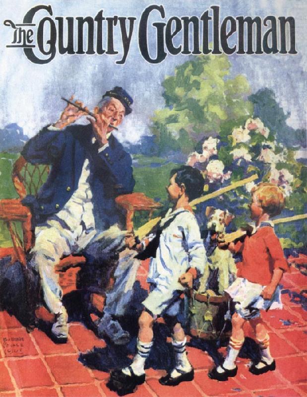 Cover Painting for The Country Gentleman, William Meade Prince
